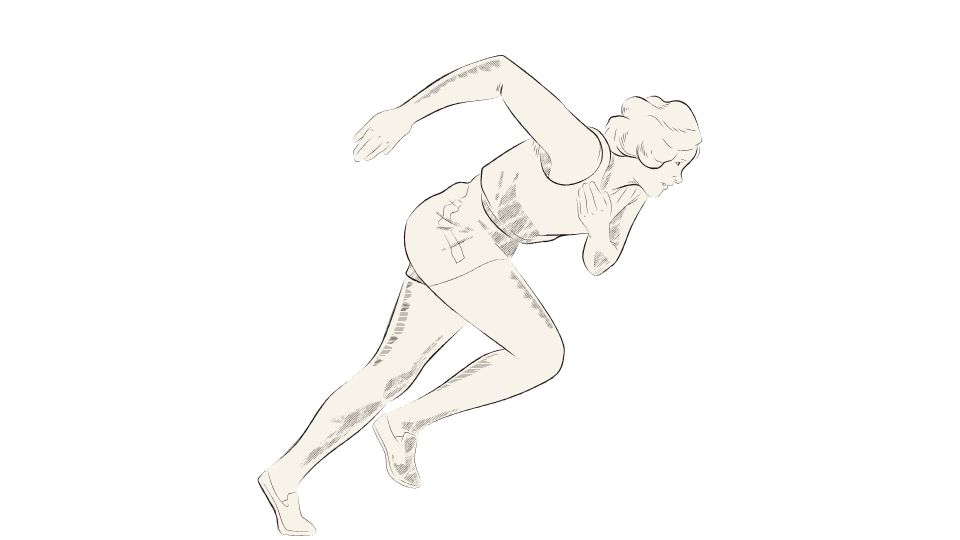 athletes illustration