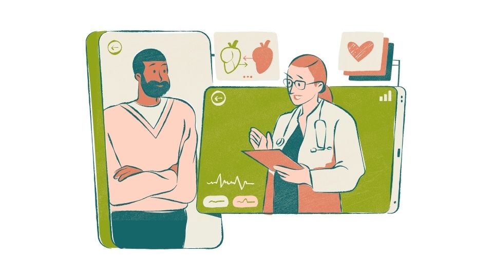 cartoon art doctor