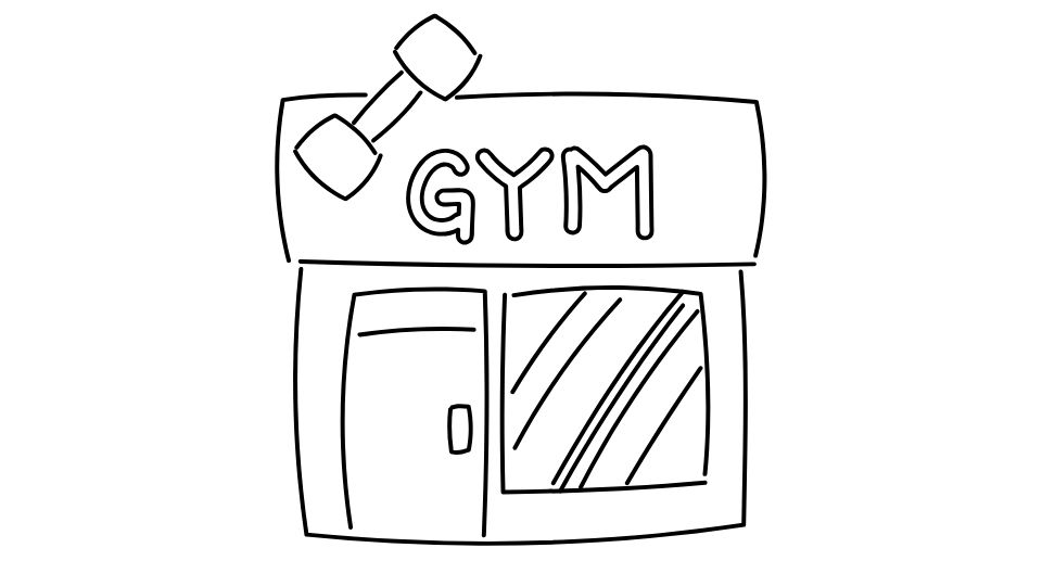 fitness outline simple