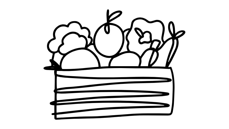 track food illustration