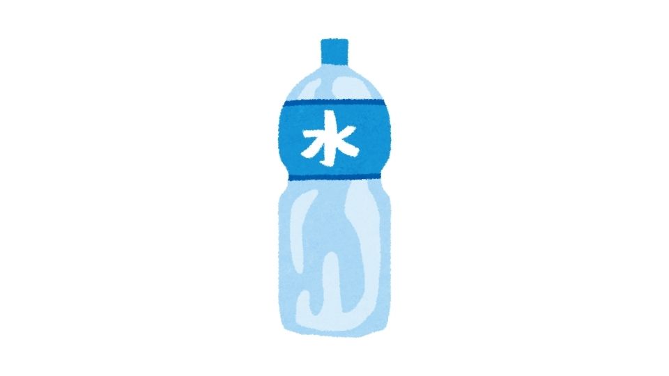 water bottle cartoon