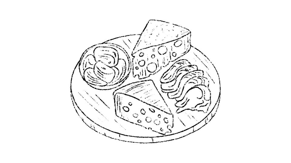 Cheese illustration