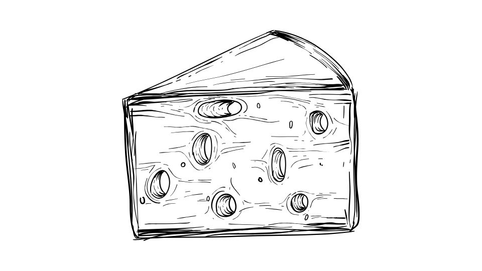 Cheese illustration