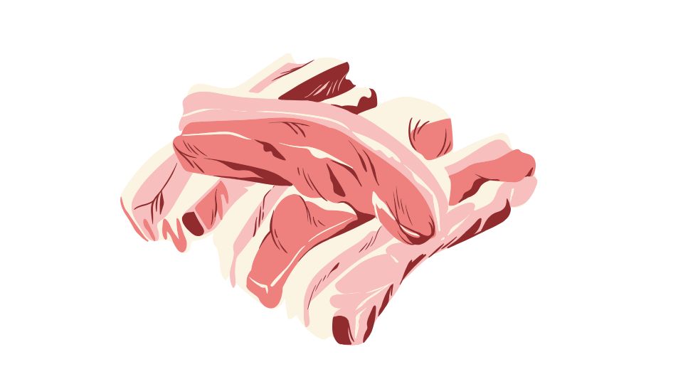 Pork illustration