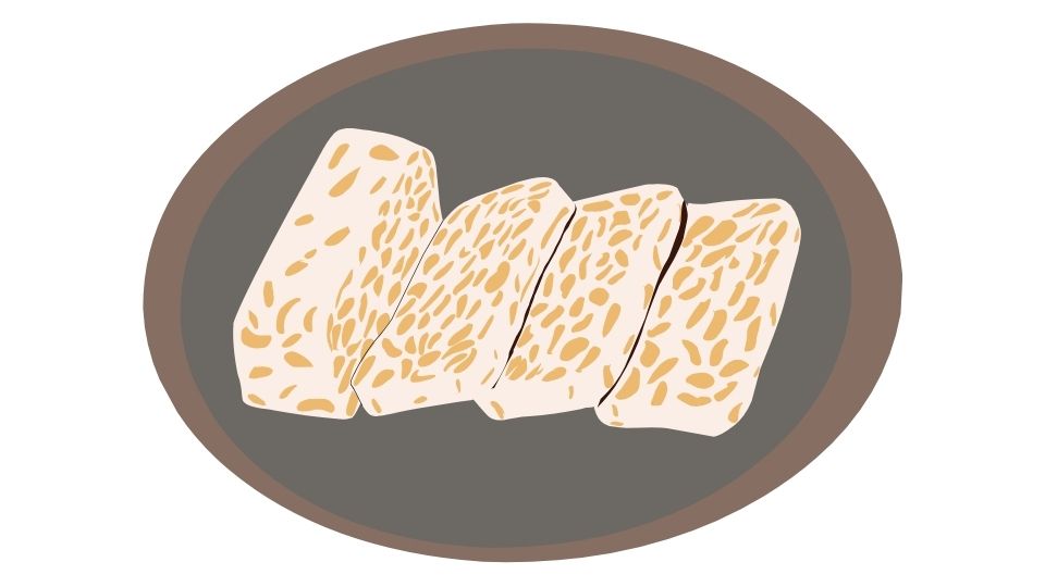 cartoon tempeh