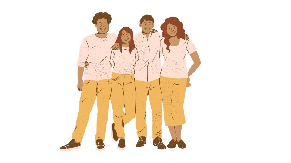 family illustration