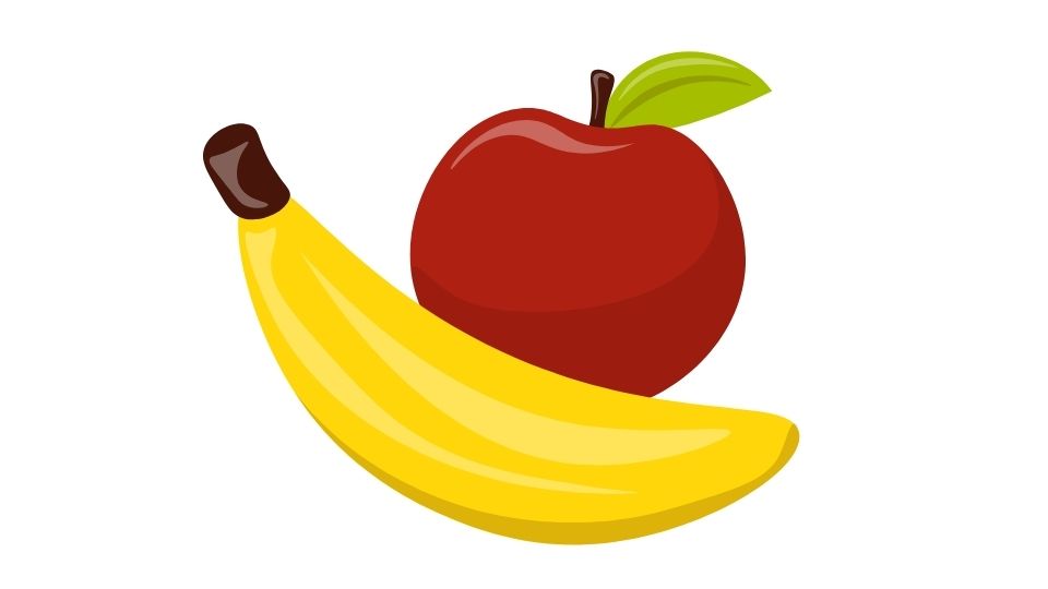 healthy foods illustration