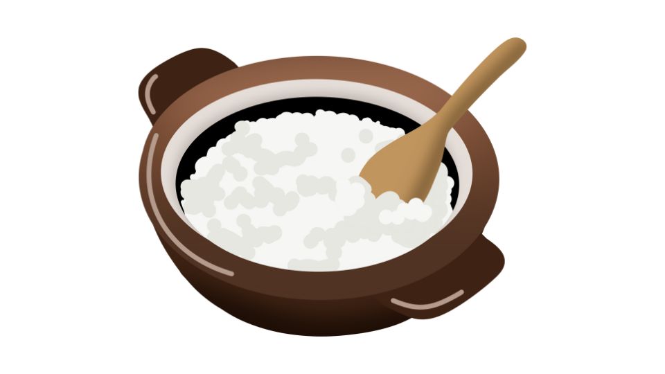 rice cooked