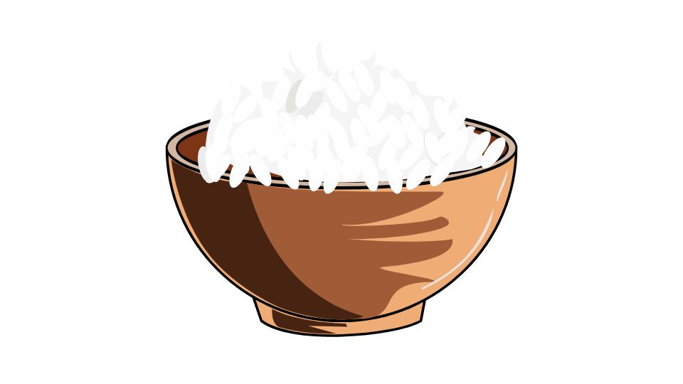 rice cooked