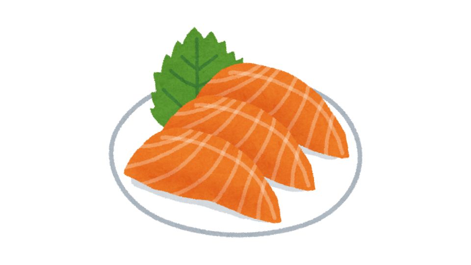 salmon illustration