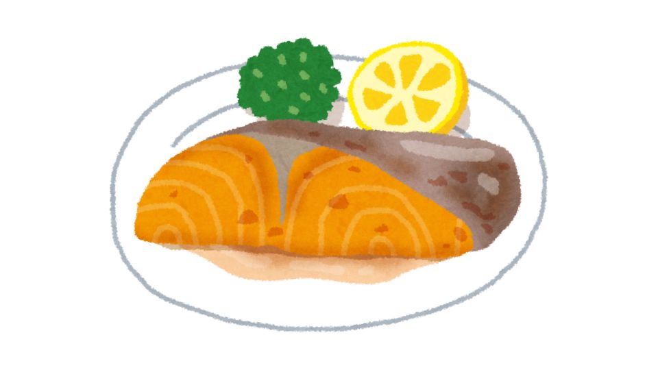 salmon illustration