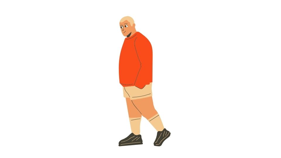 the fat human