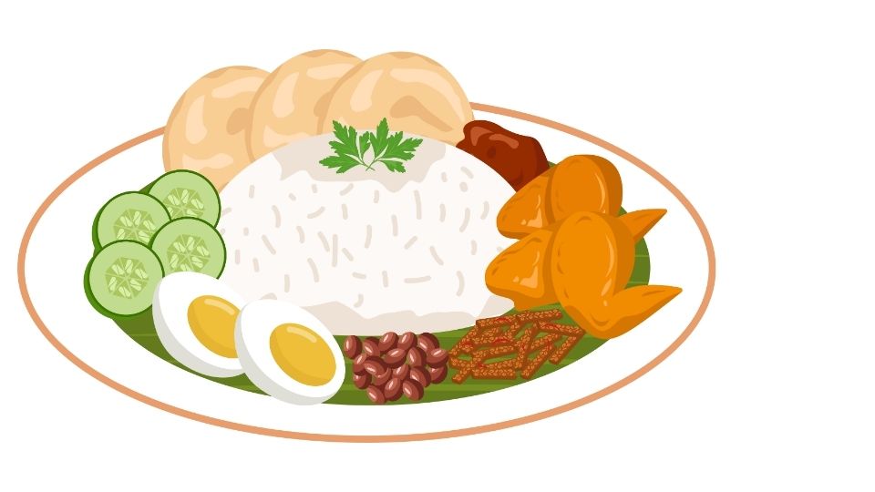 the health food cartoon