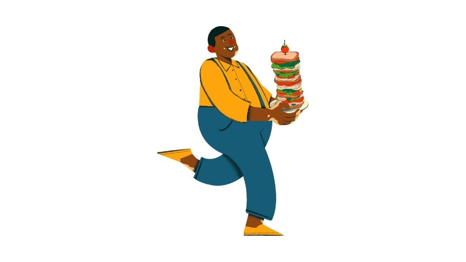 the human fat illustration