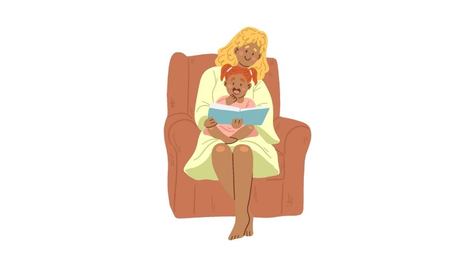 the mom and kid