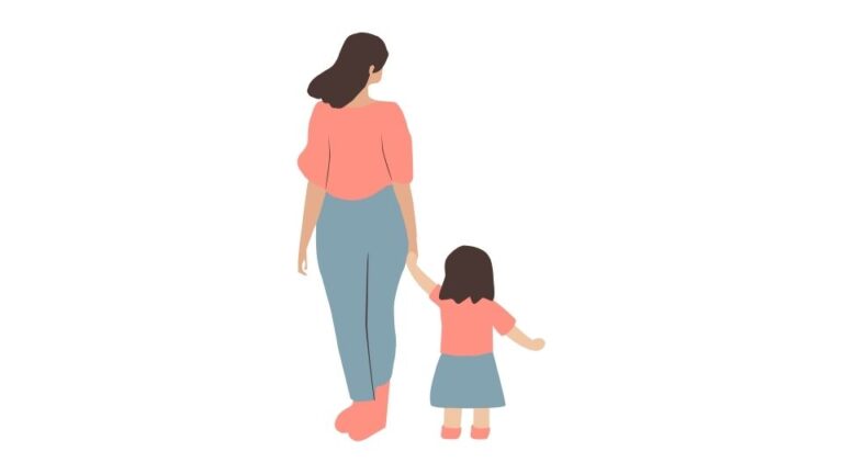 the mom and kid