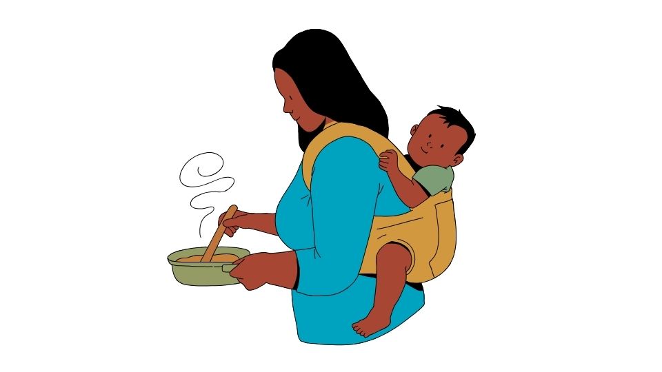 the parent and kid