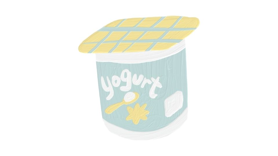 yogurt illustration