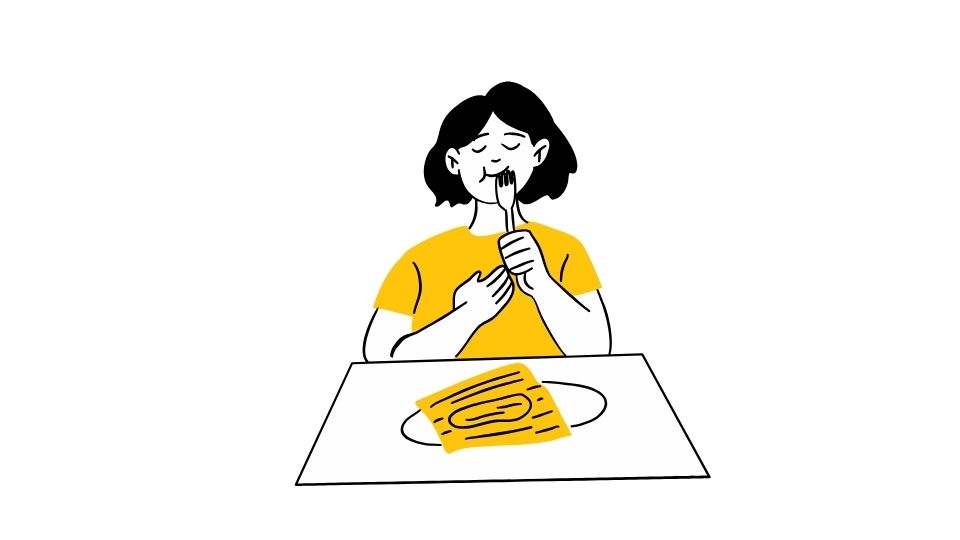 eating